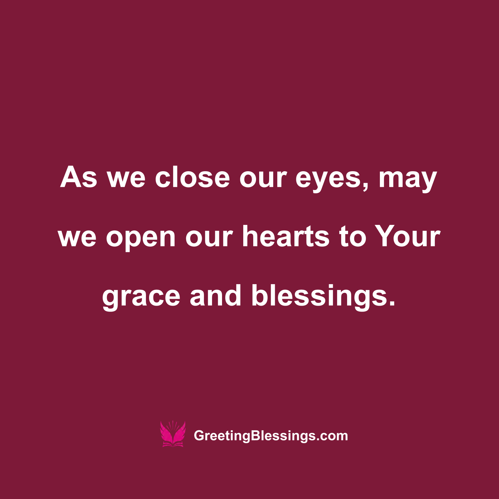 Peaceful Good Night Prayers