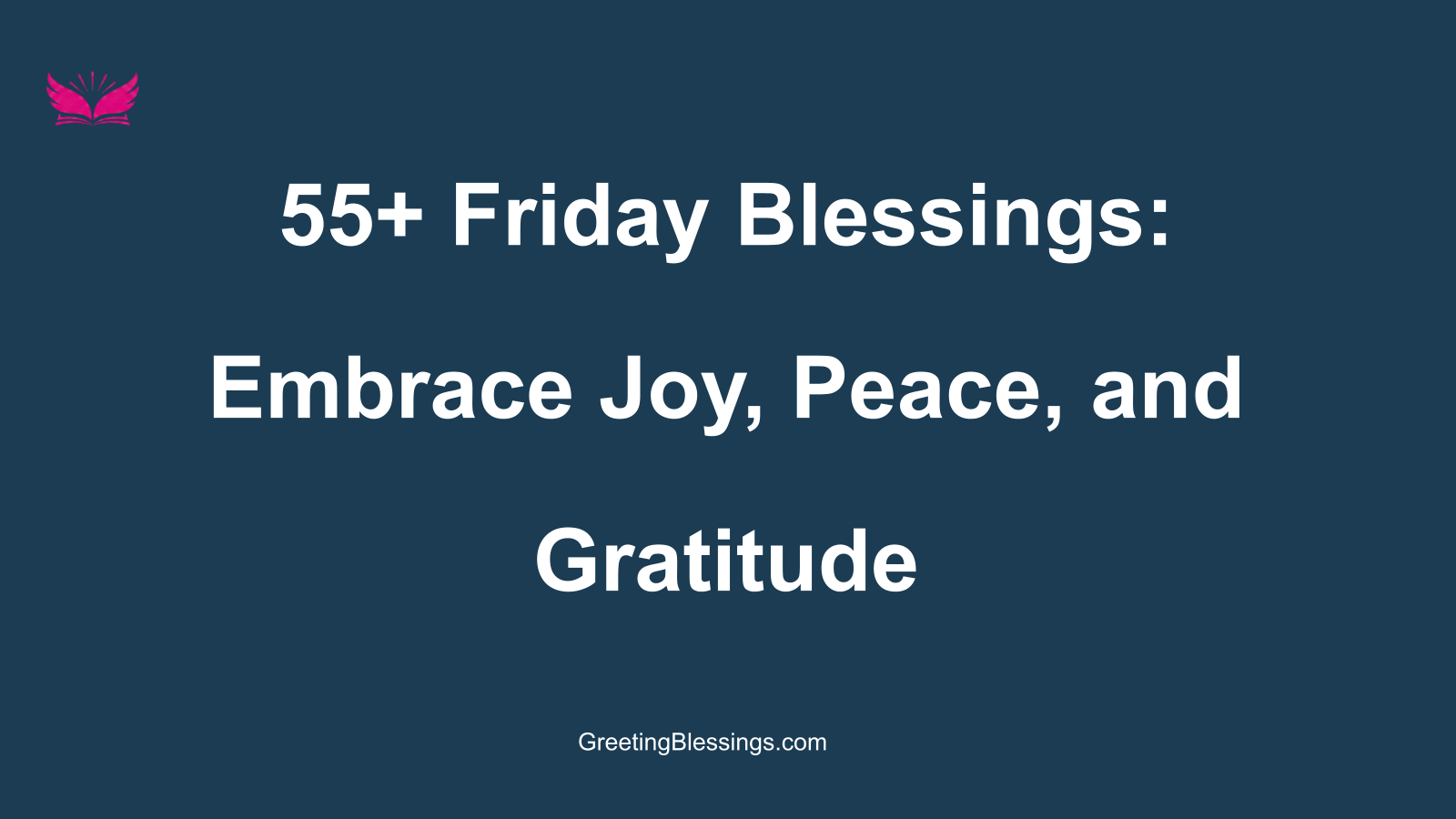 friday blessings