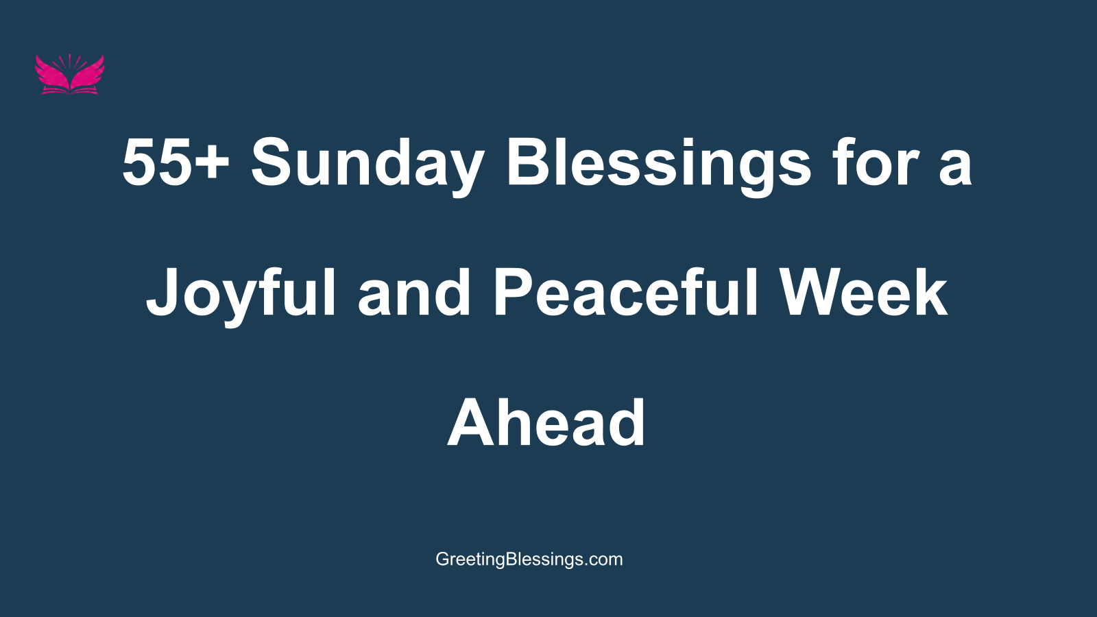 sunday blessings