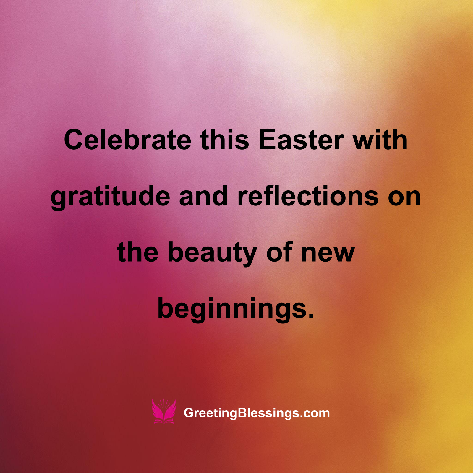 Easter Blessings Message of Joy