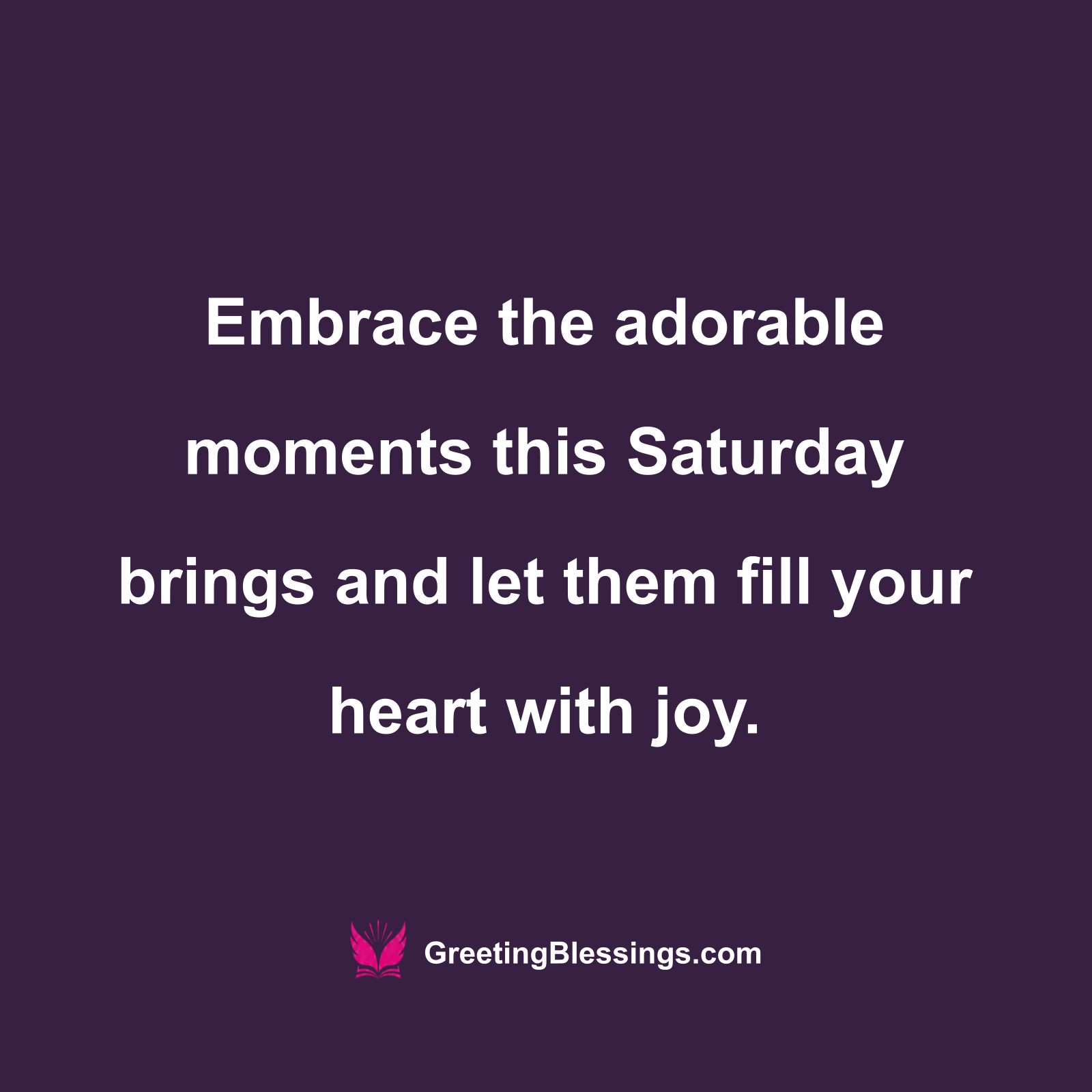 Cute Saturday Blessing Image 4