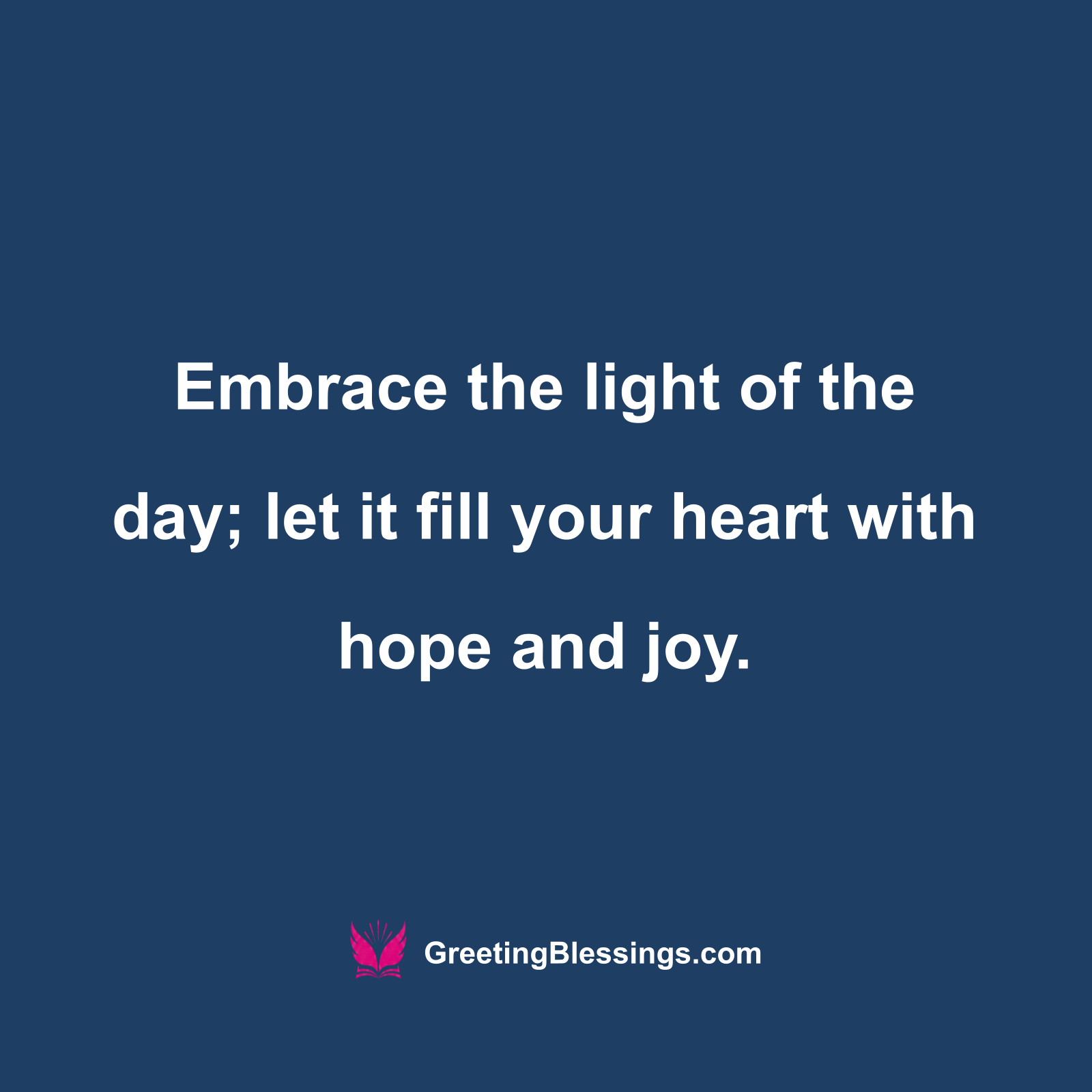 Hopeful Blessing Image