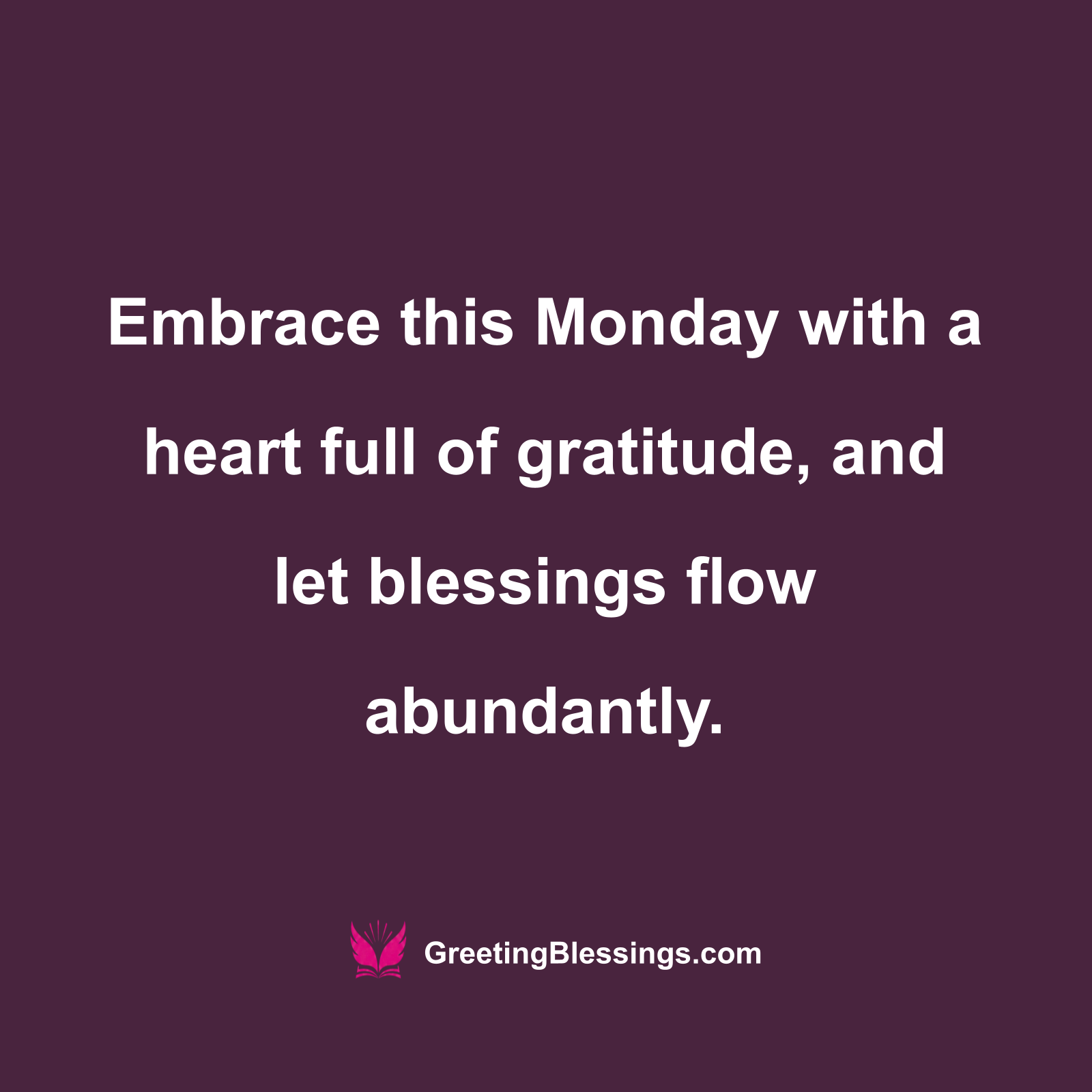 Monday Blessings for Joy