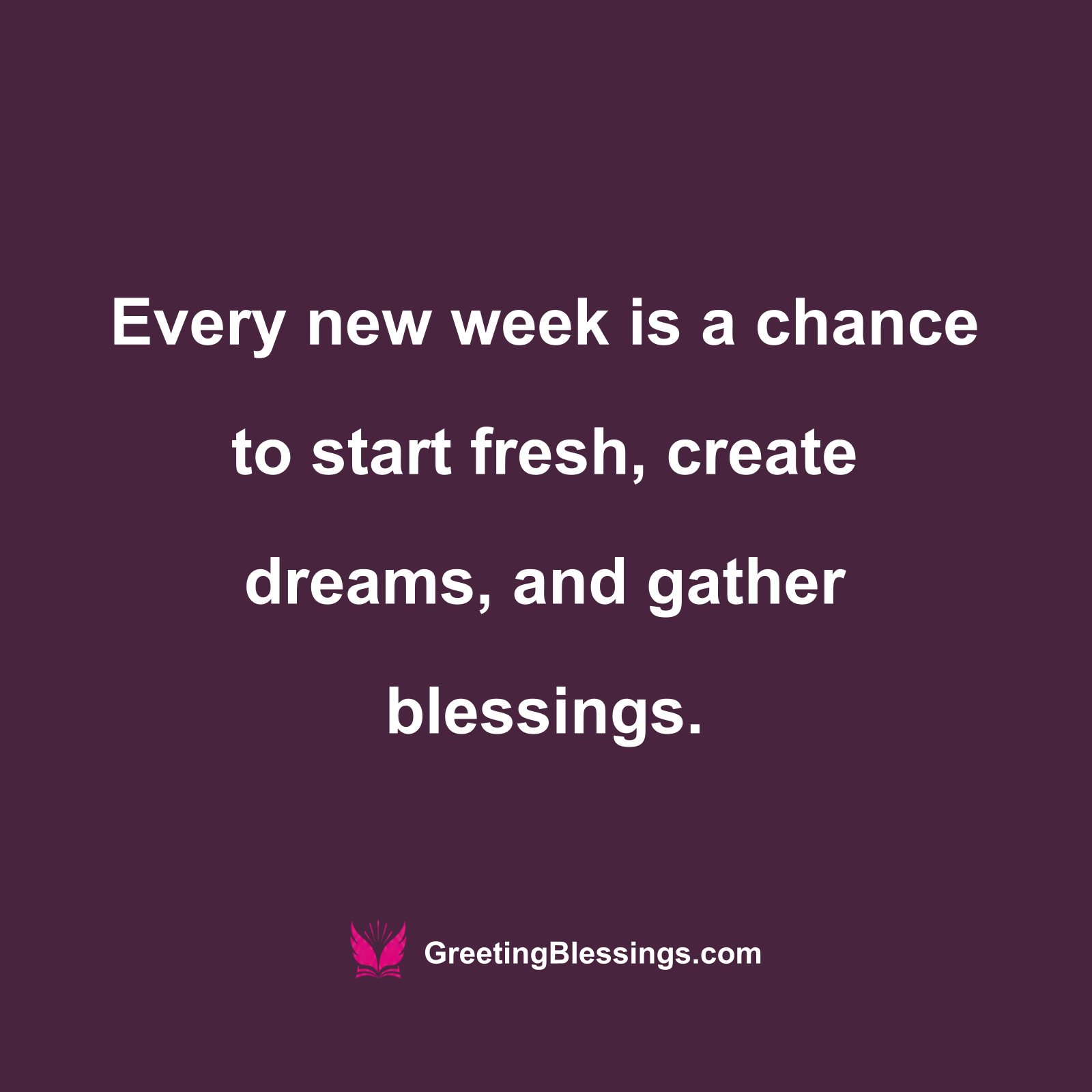 New Week Blessings of Strength
