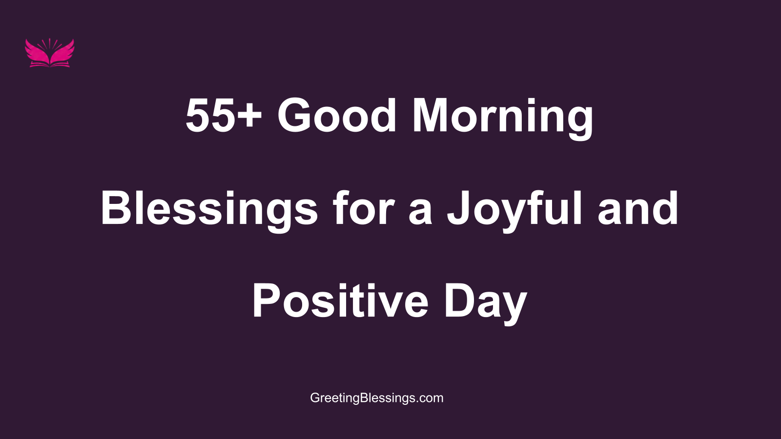 good morning blessings