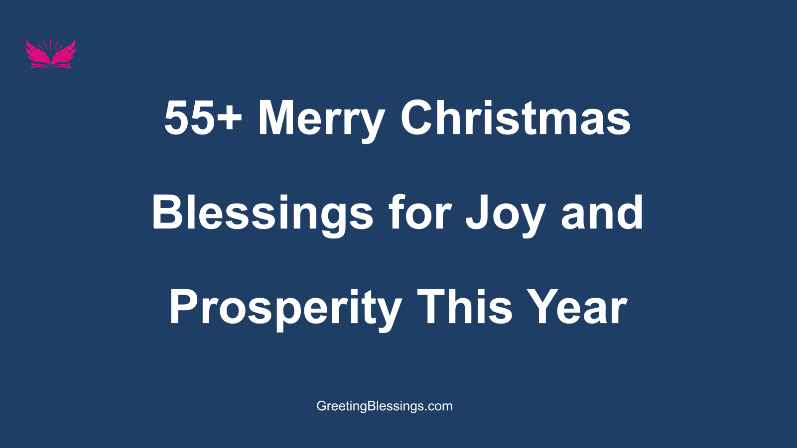 merry christmas blessings