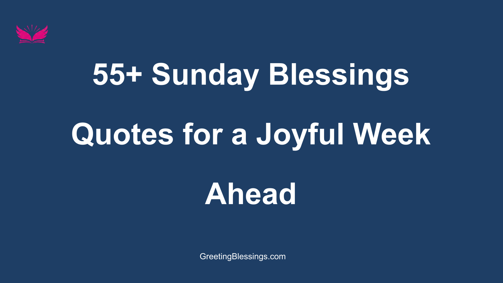 sunday blessings quotes