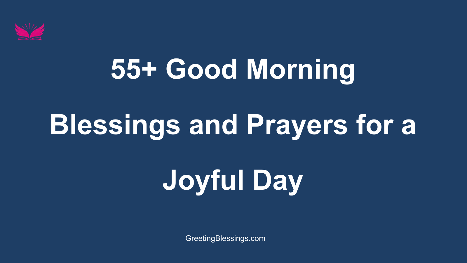 good morning blessings and prayers