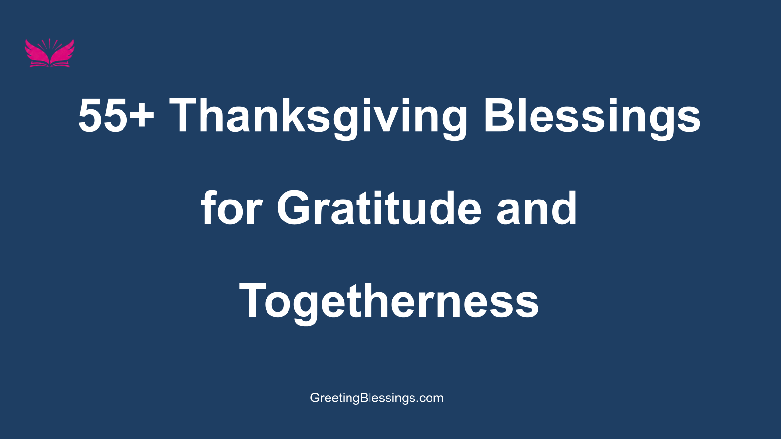thanksgiving blessings