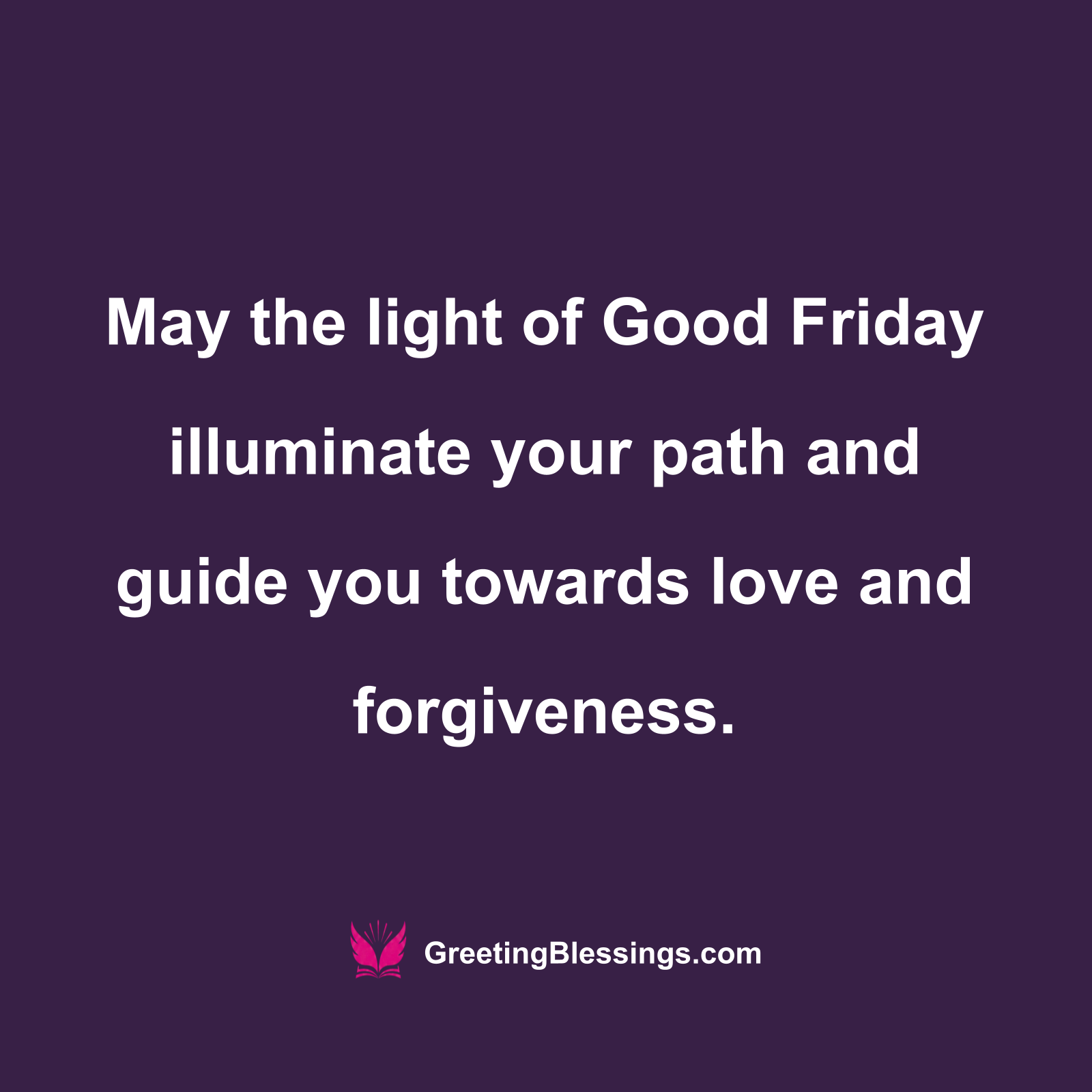 Good Friday Compassion Blessings