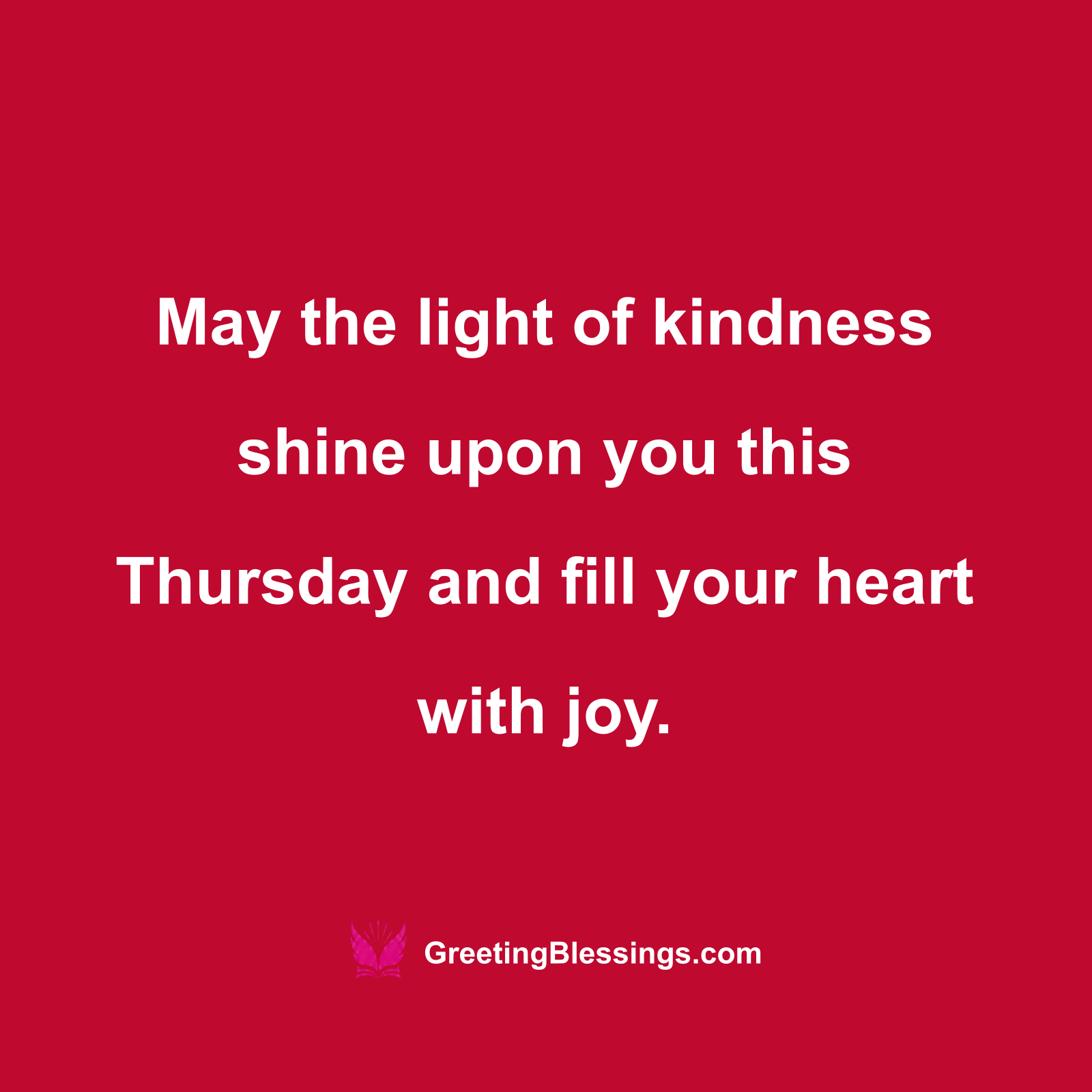 Thursday Blessings of Kindness