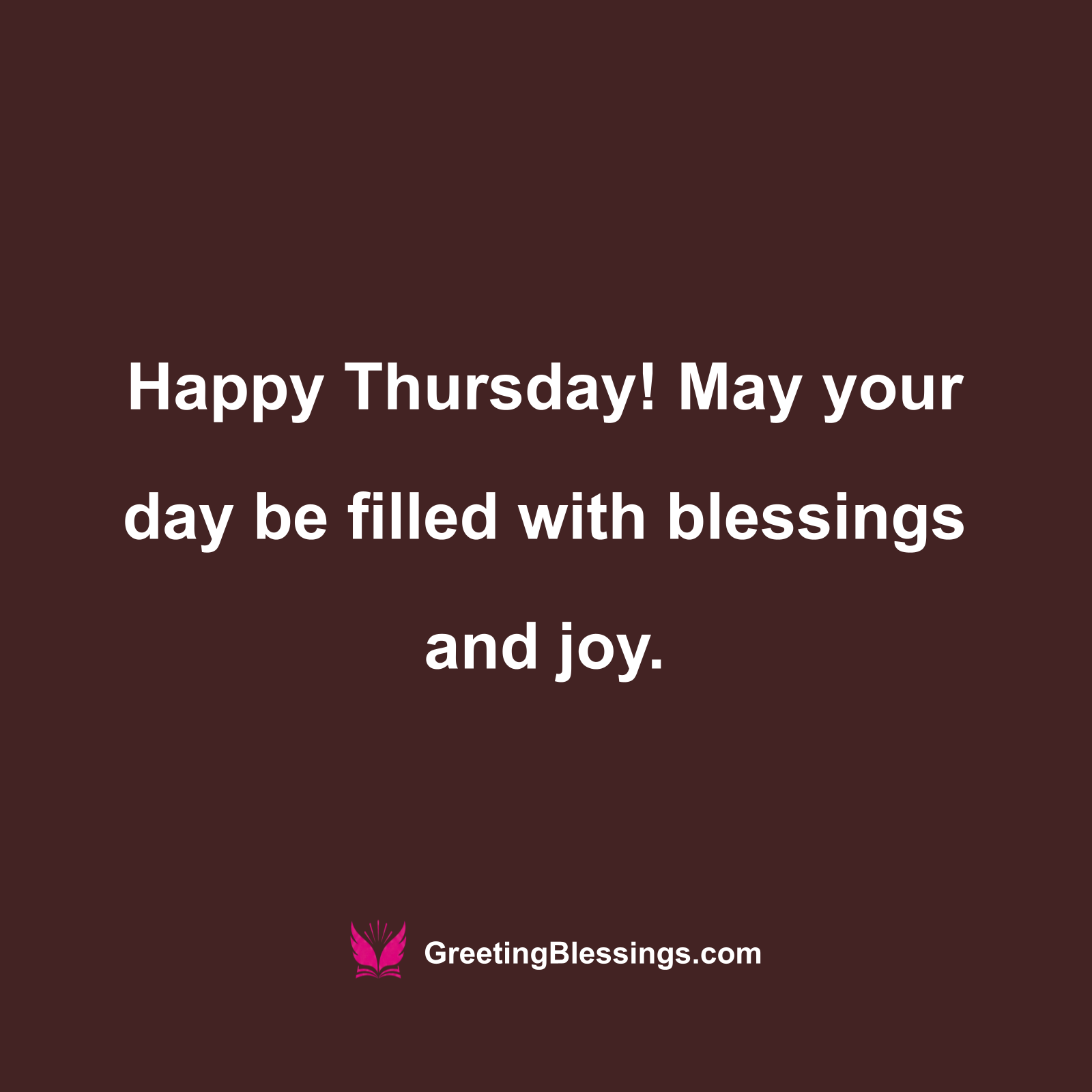 Happy Thursday Blessings