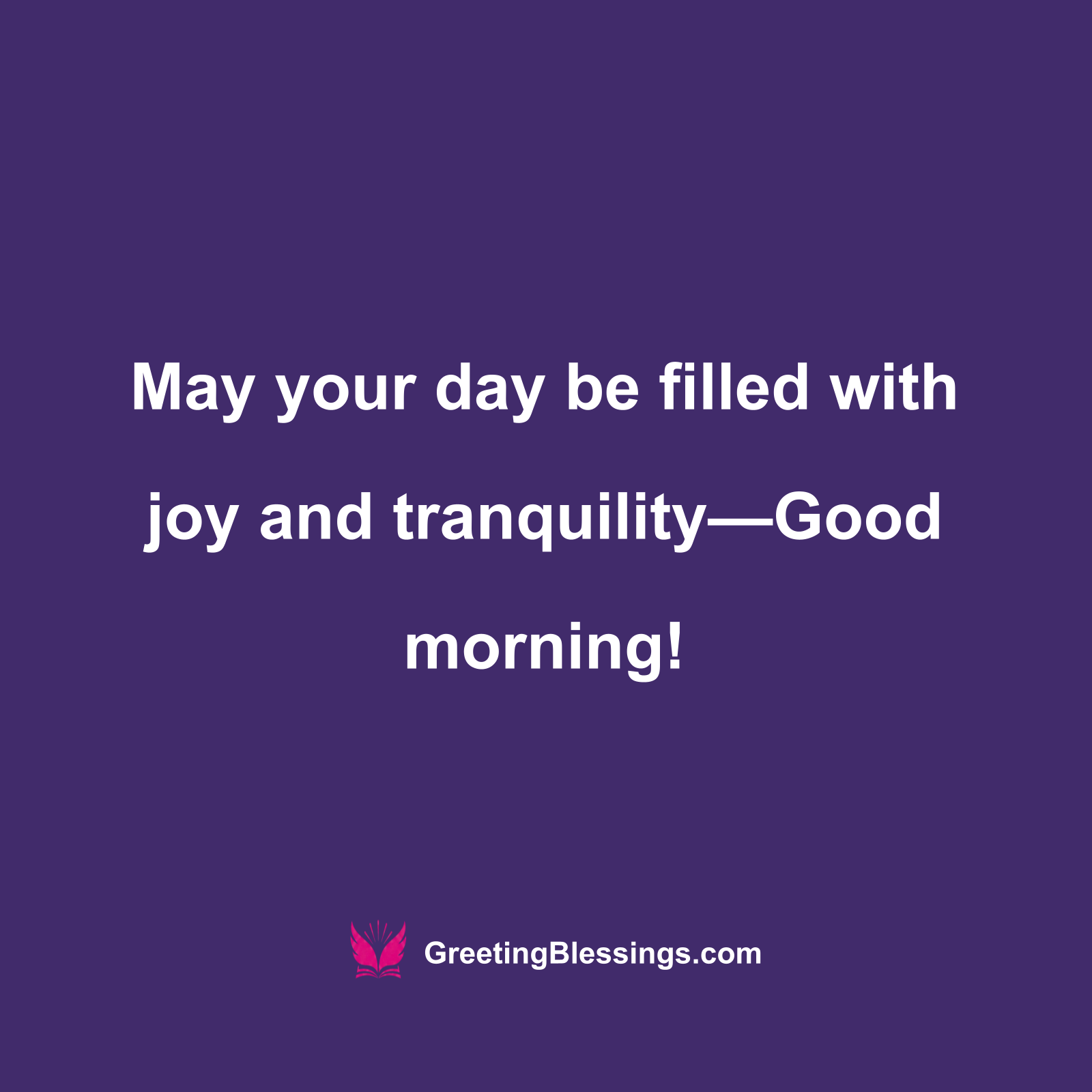 Good Morning Blessings