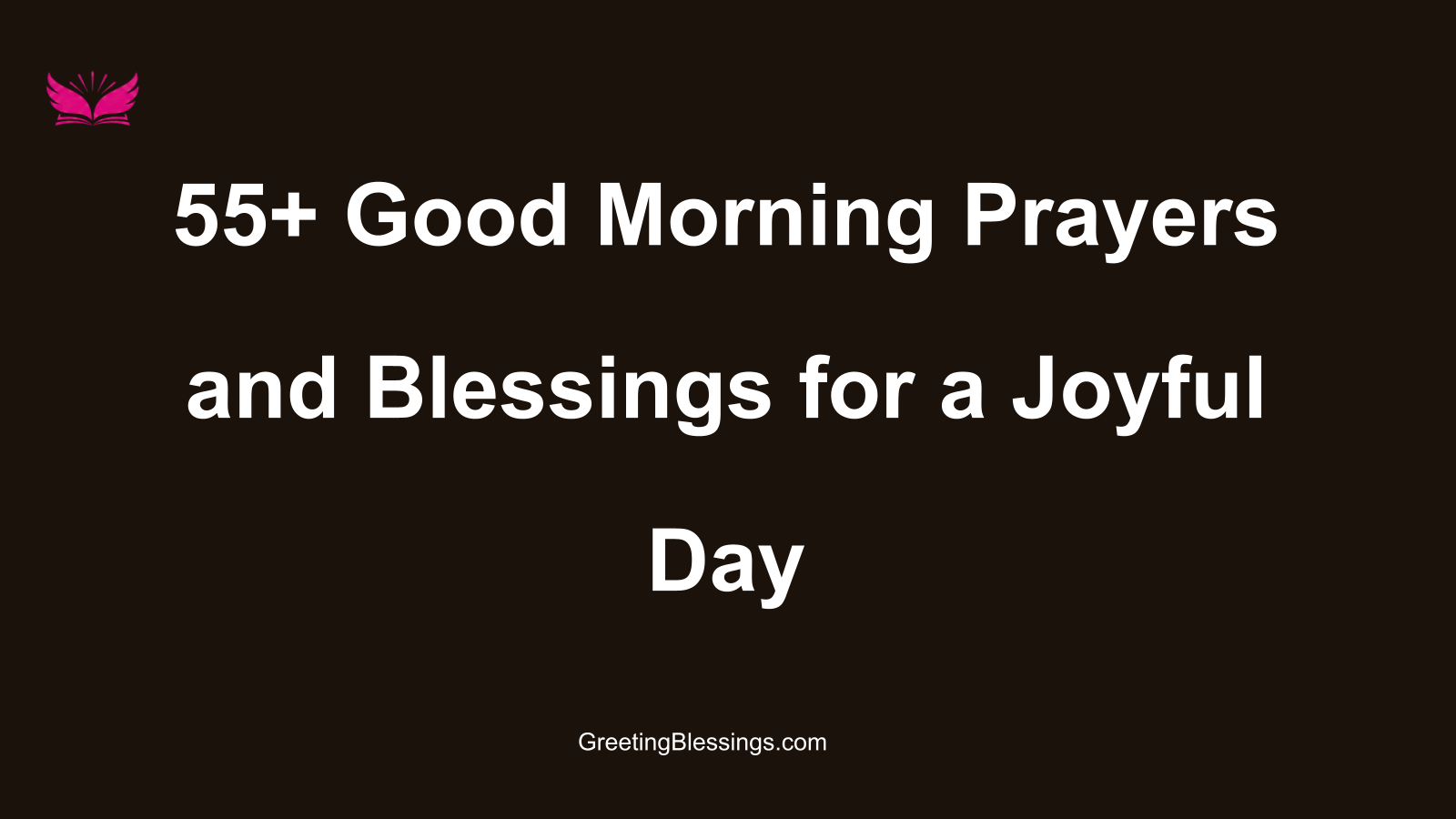 good morning prayers and blessings