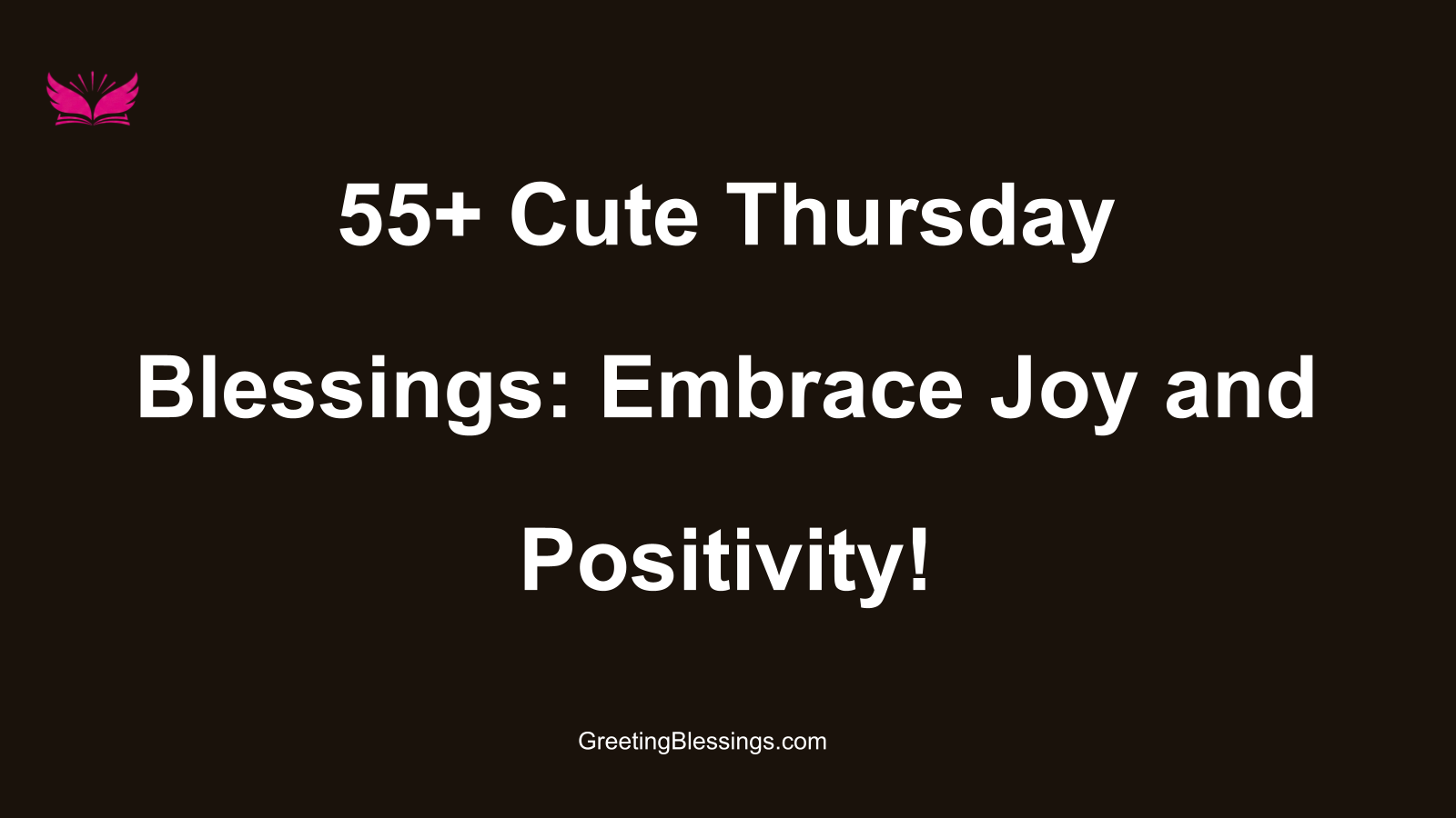cute thursday blessings