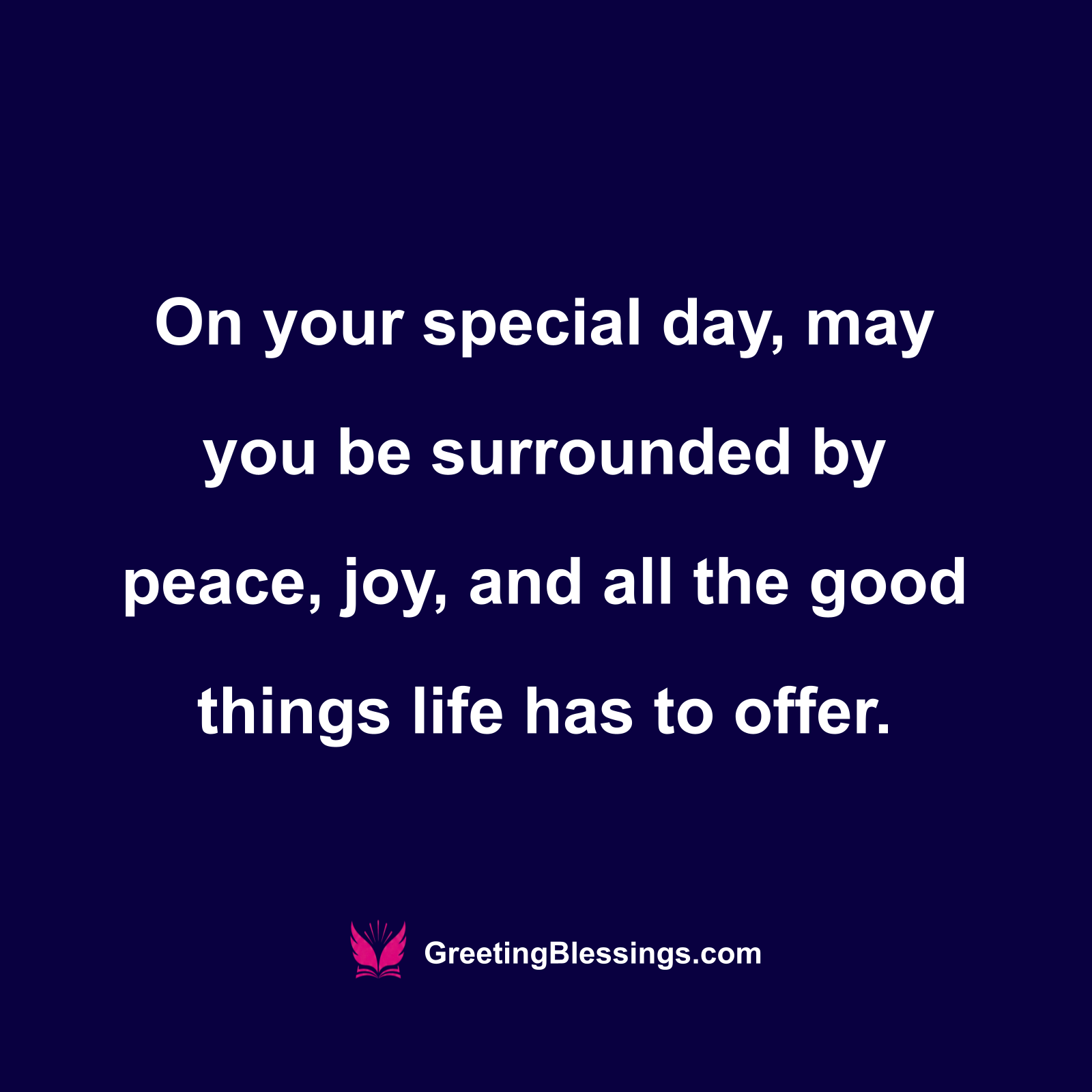 Joyful Birthday Blessings