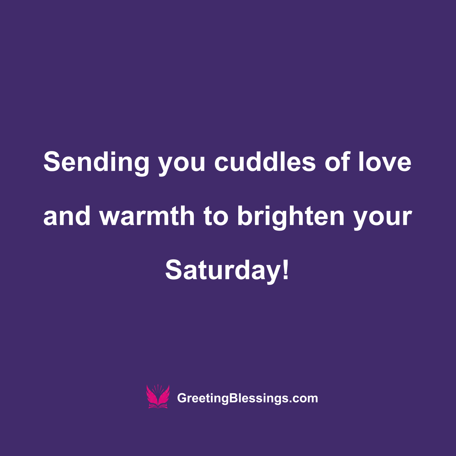 Cute Saturday Blessing Image 2