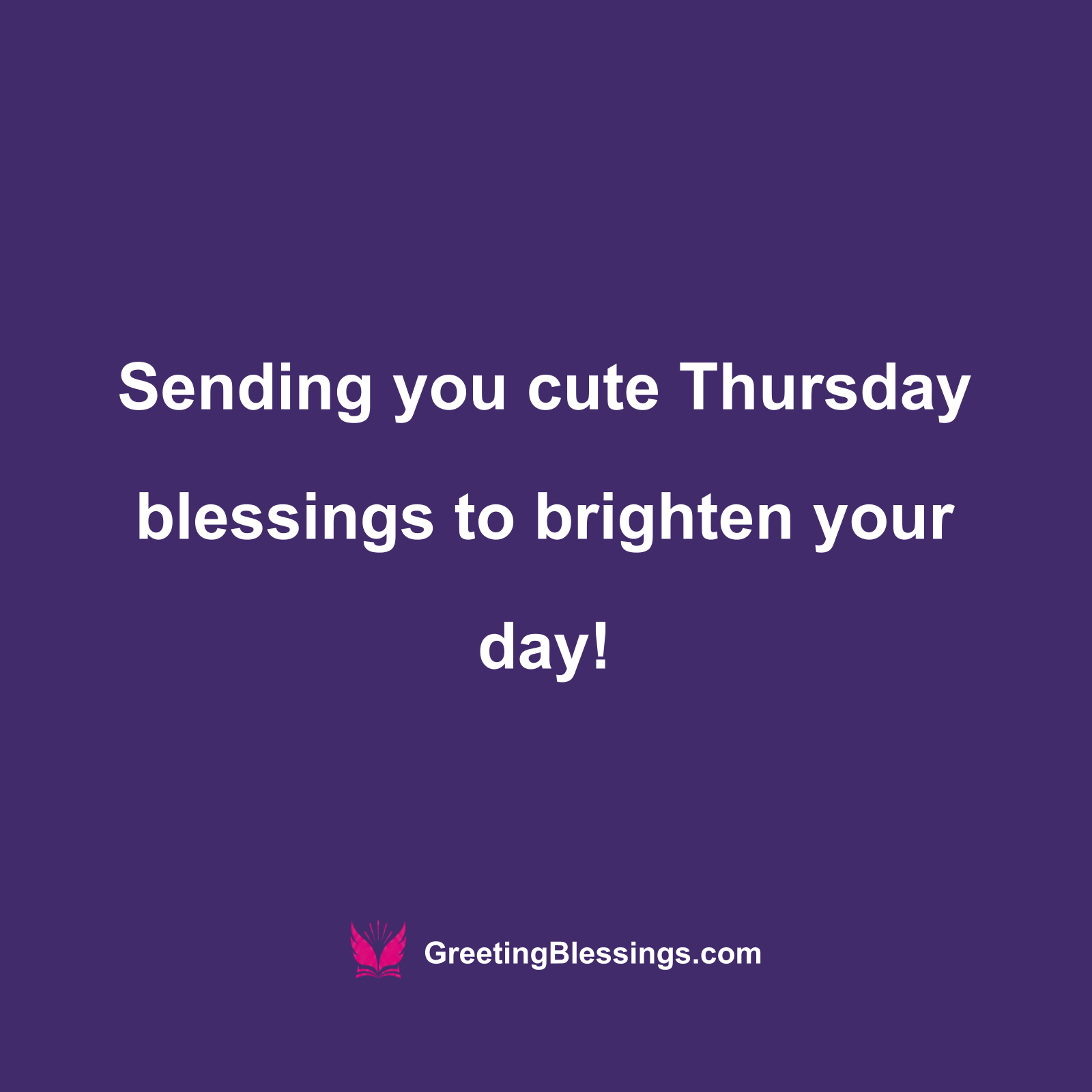 Cute Thursday Blessings for Joy