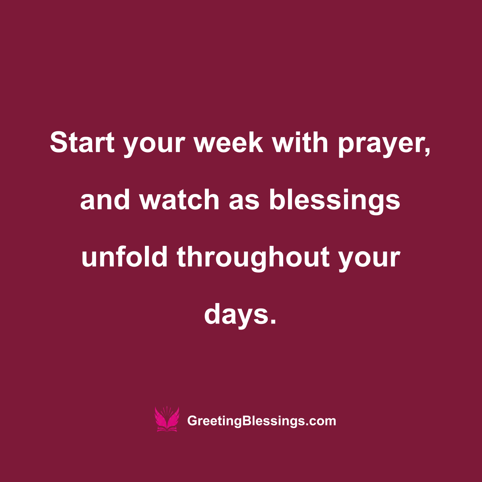 Monday Blessings for Abundance