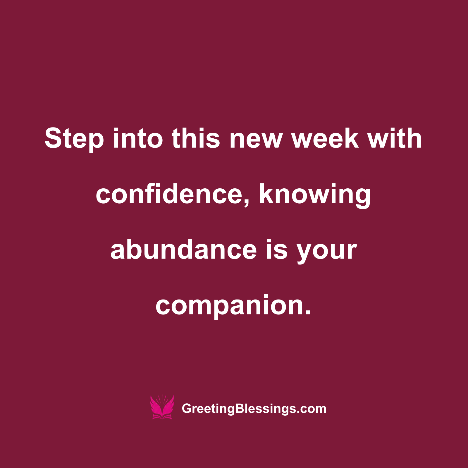 New Week Blessings of Abundance