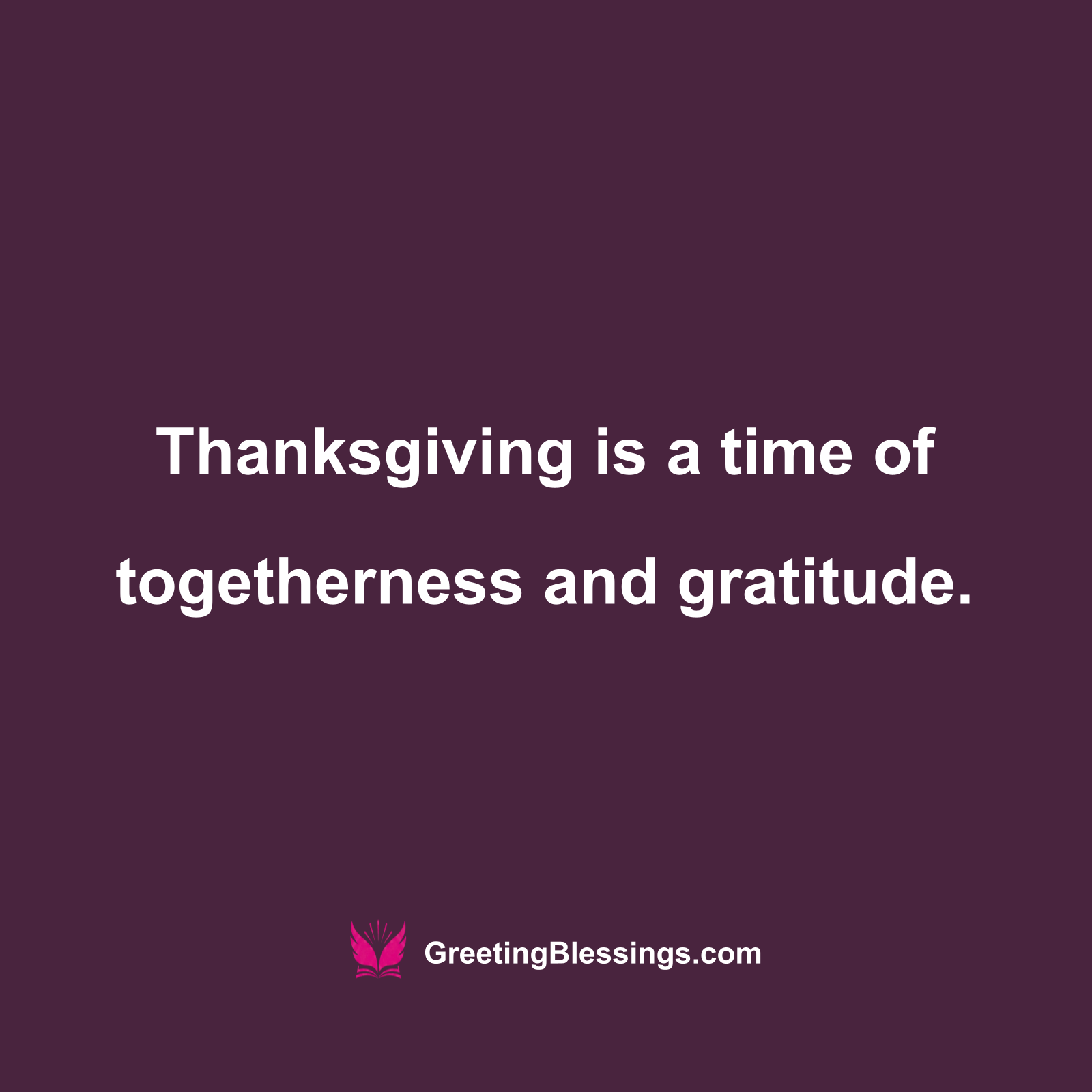 Thanksgiving Blessings of Friendship