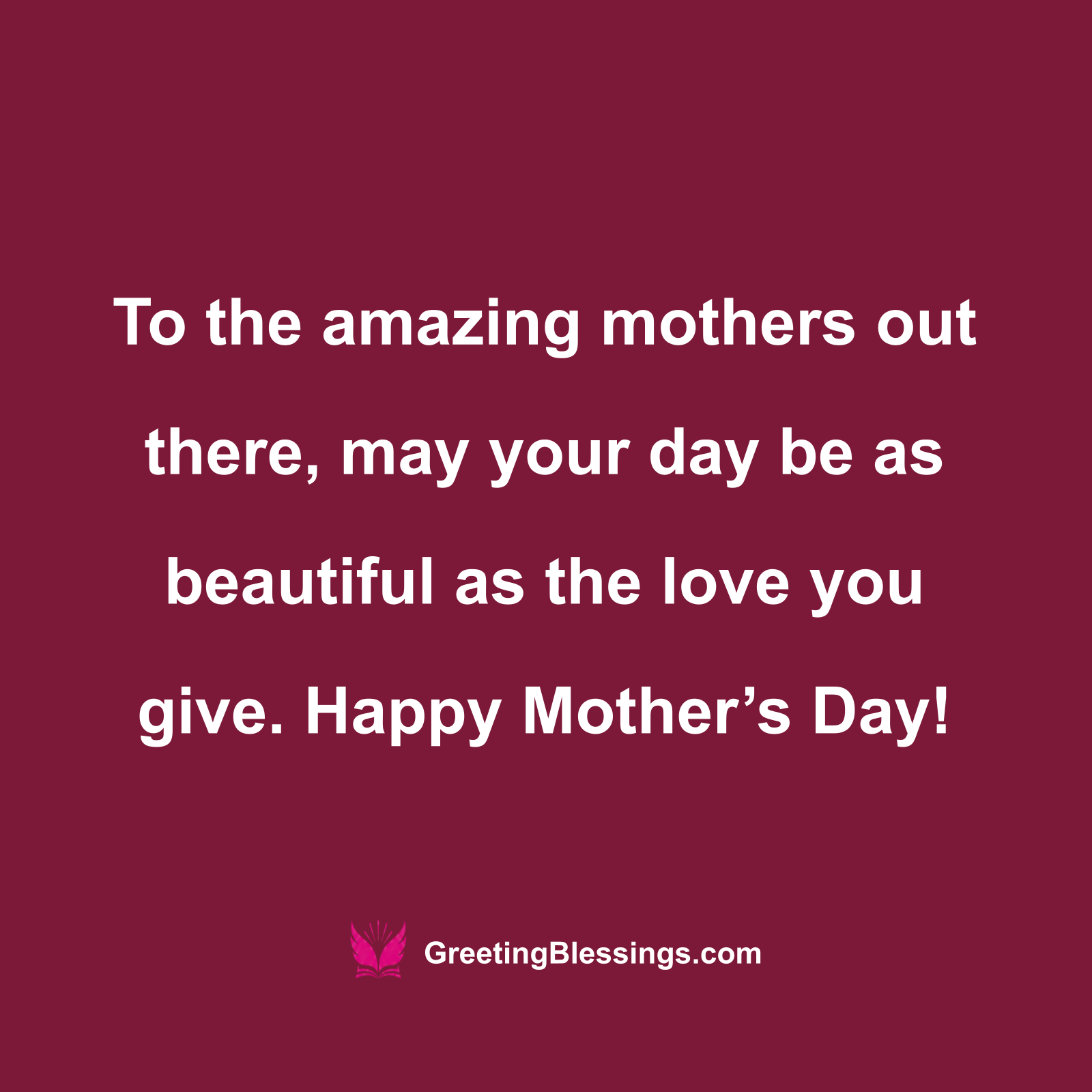 Happy Mothers Day Blessings Image 5