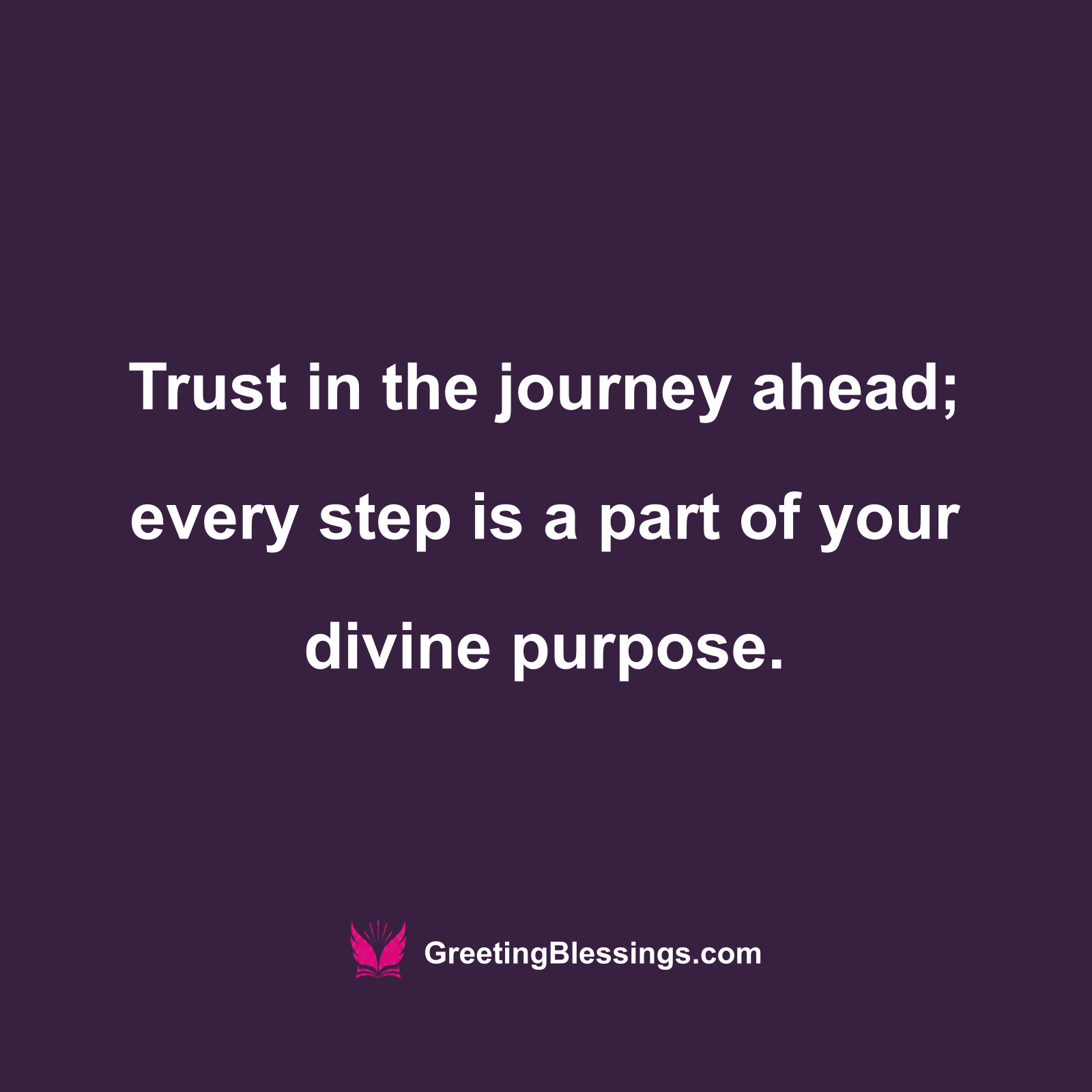 Purpose Blessing Image