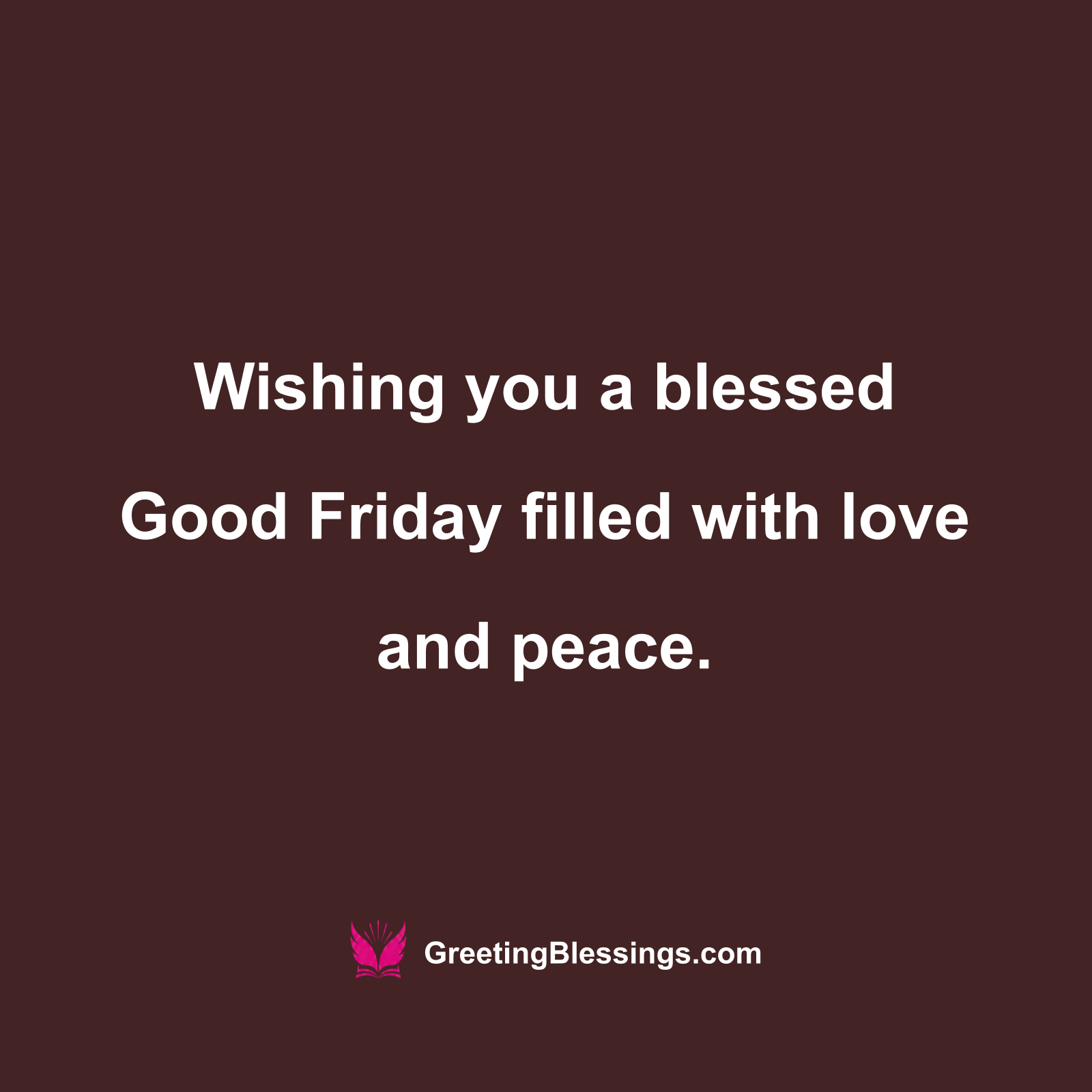 Good Friday Hope Blessing