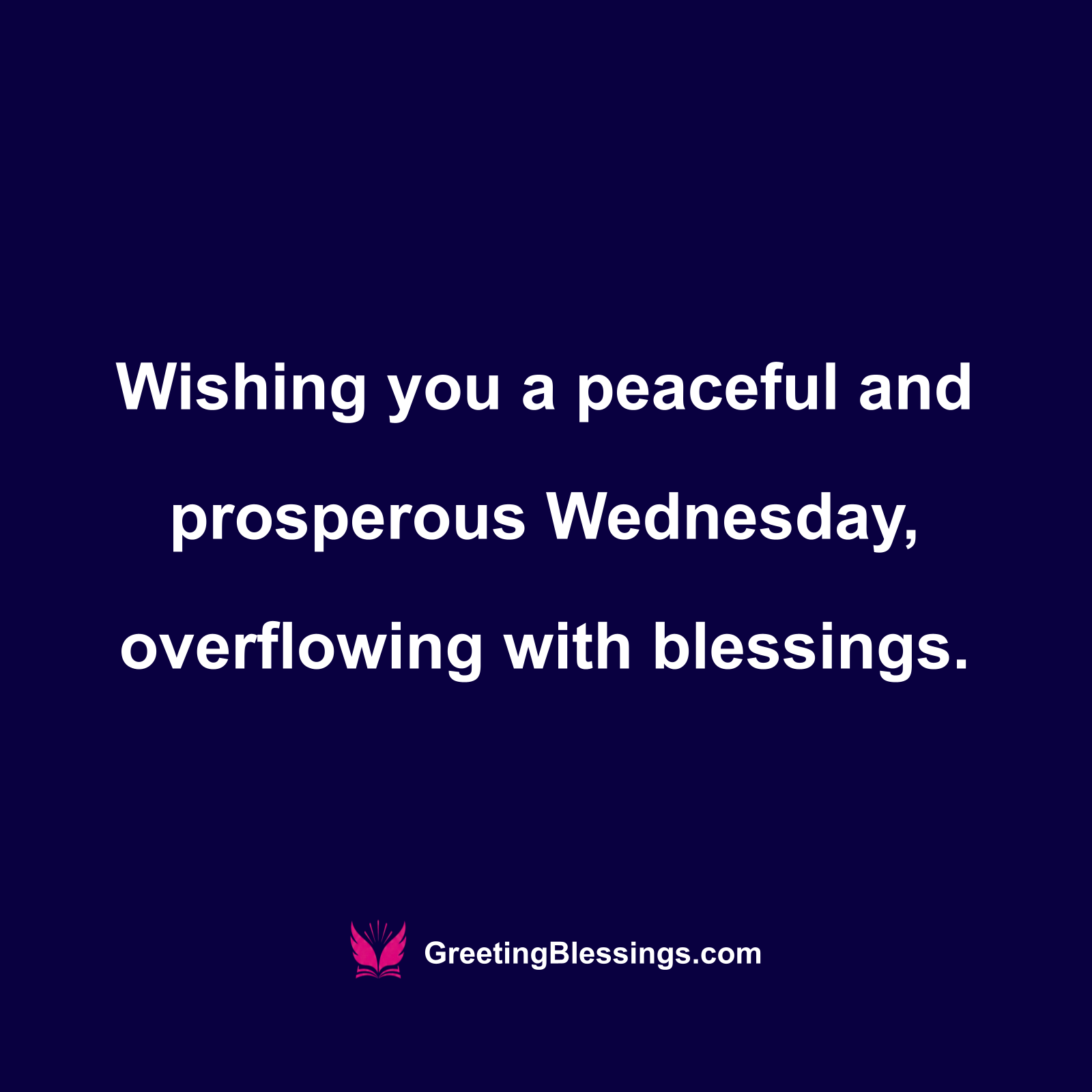 Happy Wednesday Blessings for Peace