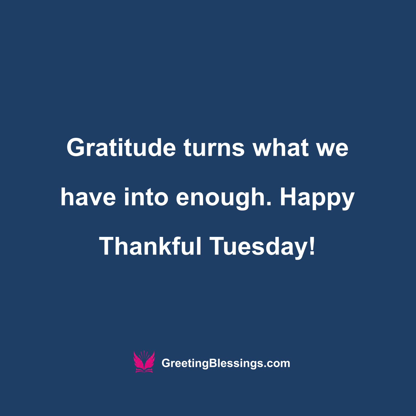 Thankful Tuesday Blessings