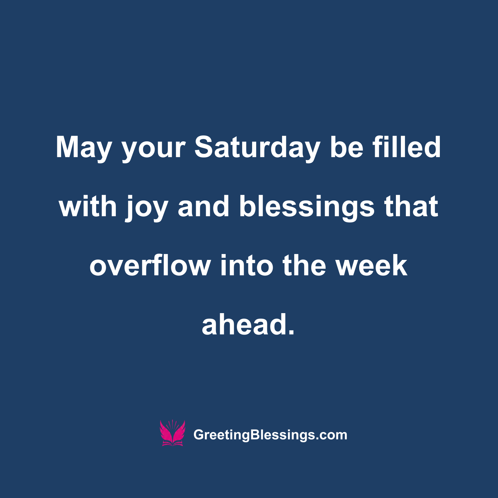 Saturday Blessings for Joy
